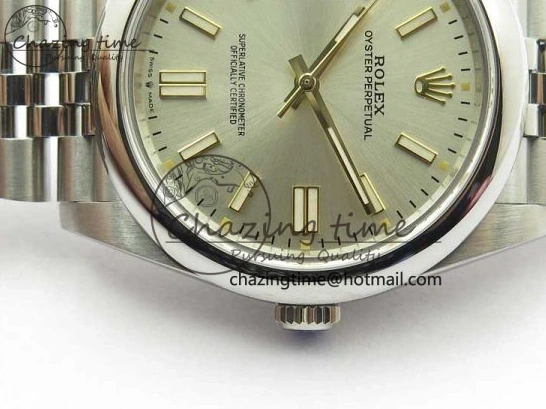 MiroTime 0227 WeatherProof Oyster Perpetual 41mm 124300 BP Maker Best Edition Silver Dial on SS Jubilee Bracelet A 2639